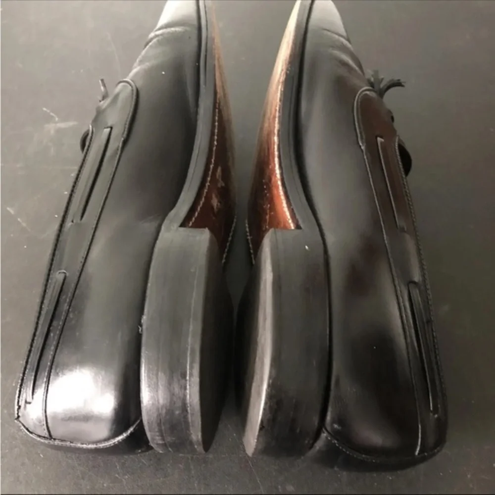 ALLEN EDMONDS WINDHAM MENS Black‎ DRESS LOAFERS Sz 10 B MADE IN USA